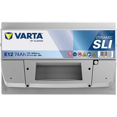 VARTA Dynamic SLI batteri 12V 74Ah E12-4