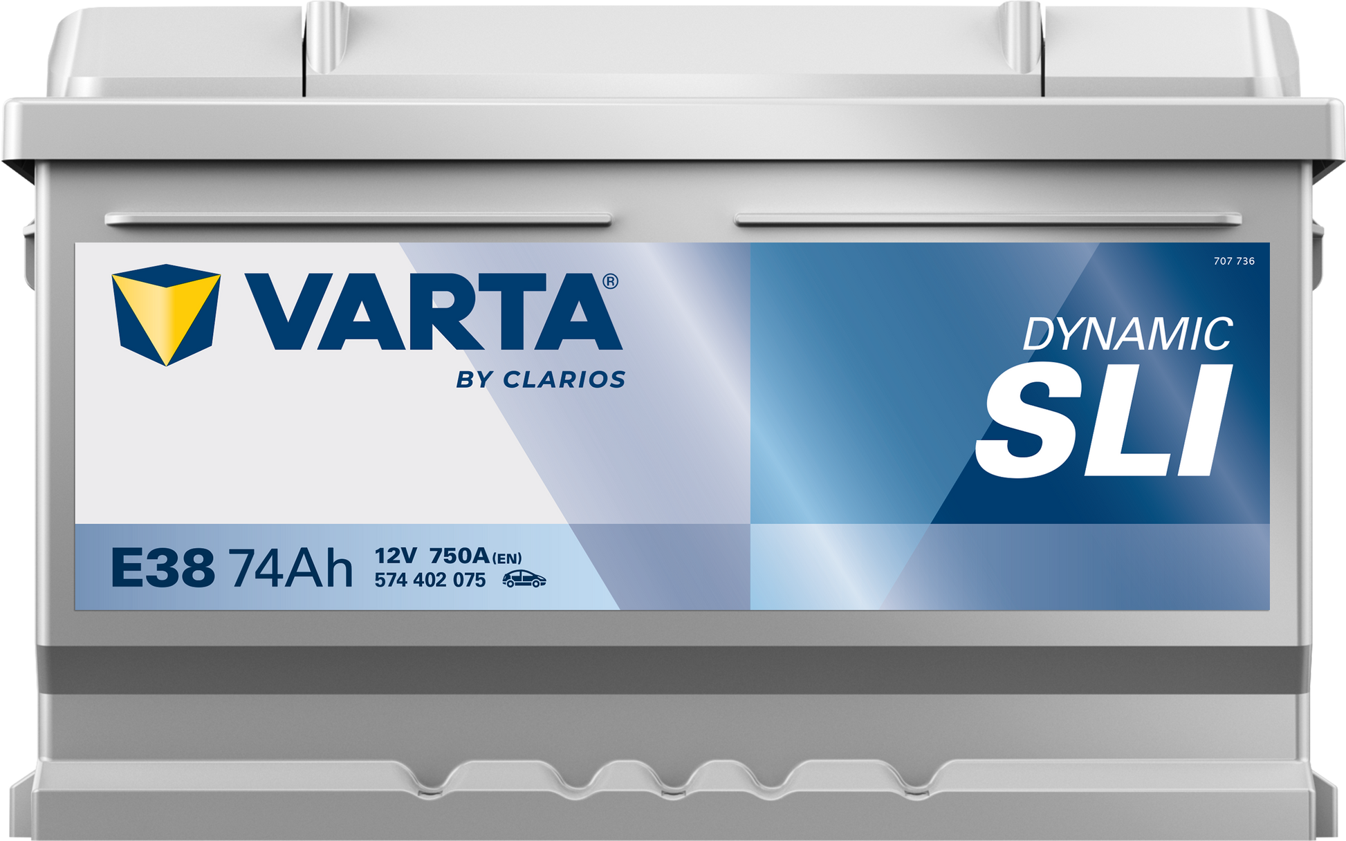 VARTA Dynamic SLI batteri 12V 74Ah E38-3