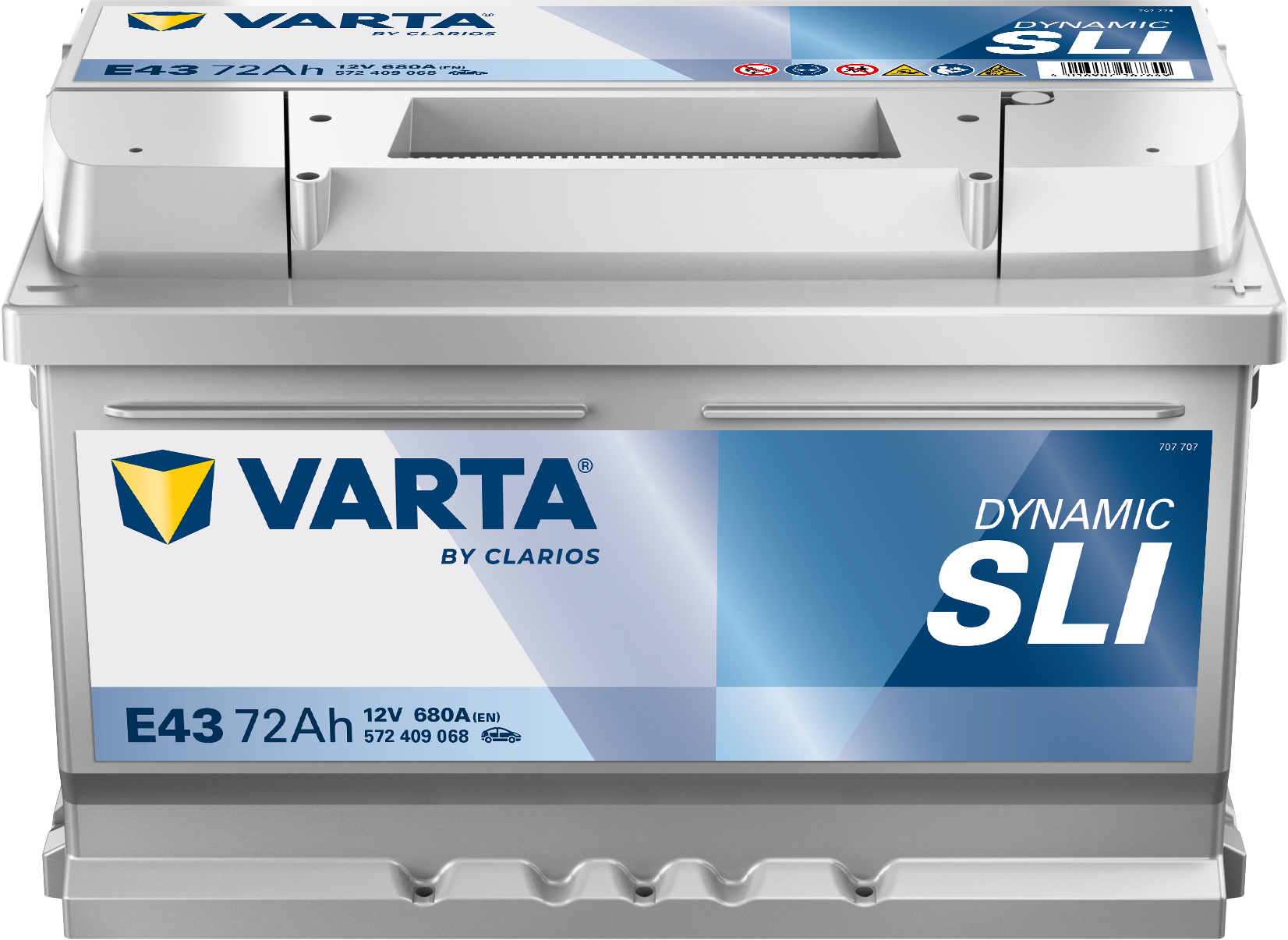 VARTA Dynamic SLI batteri 12V 72Ah E43-1