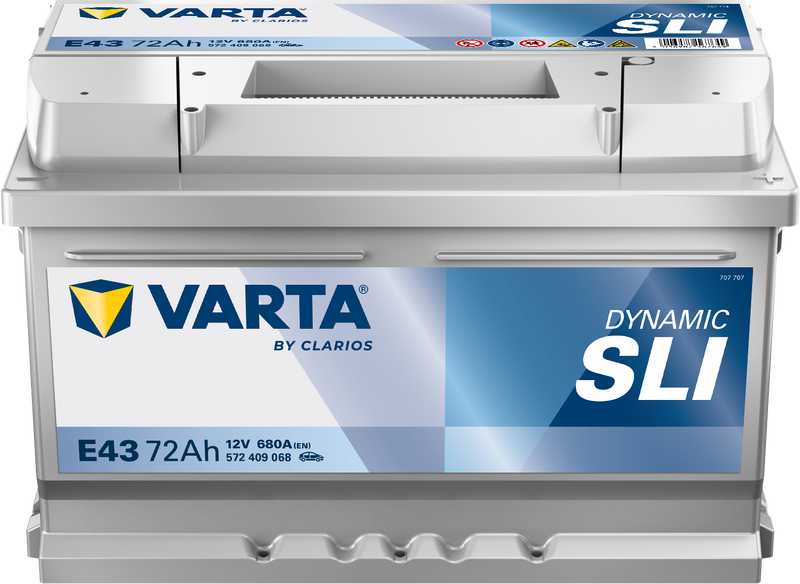 VARTA Dynamic SLI batteri 12V 72Ah E43-1