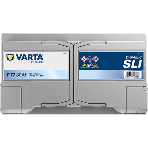 VARTA Dynamic SLI batteri 12V 80Ah F17-4