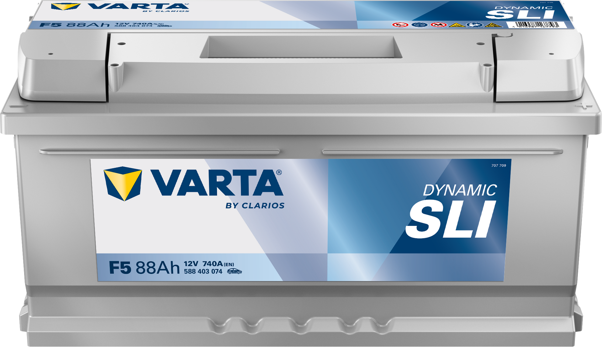 VARTA Dynamic SLI batteri 12V 88Ah F5