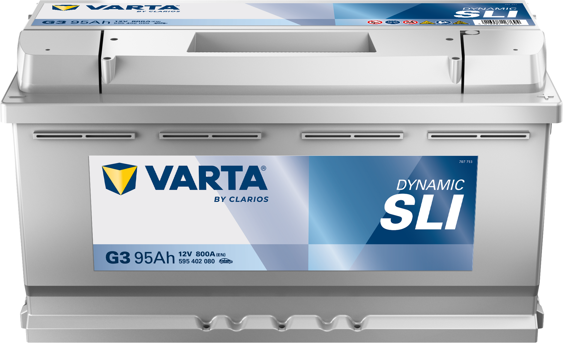 VARTA Dynamic SLI batteri 12V 95Ah G3