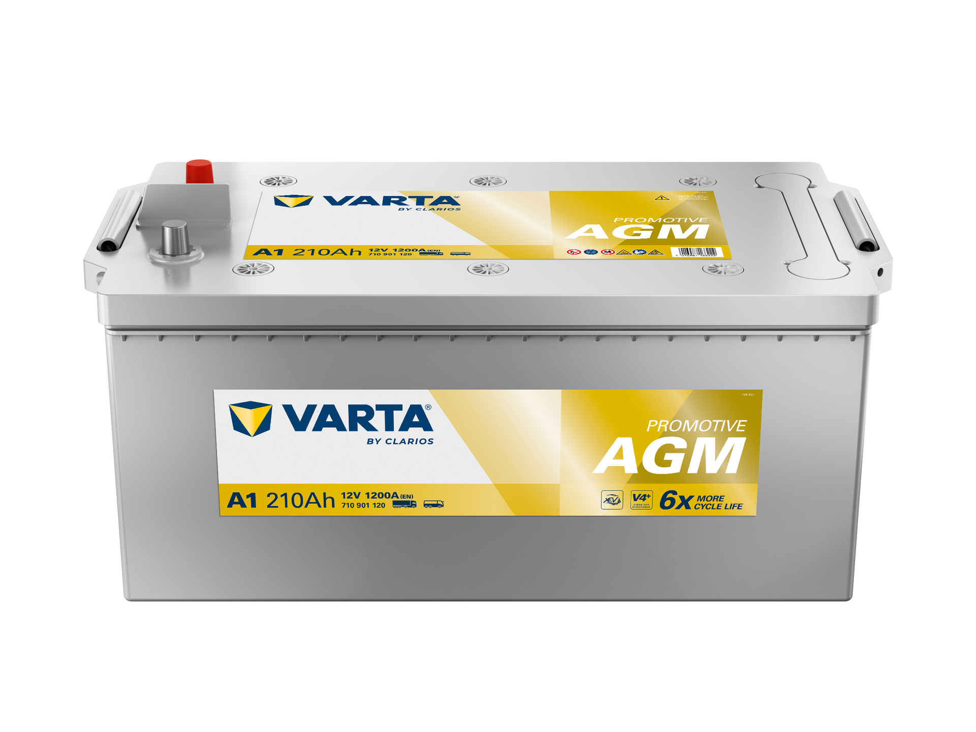 VARTA ProMotive AGM batteri 12V 210Ah A1