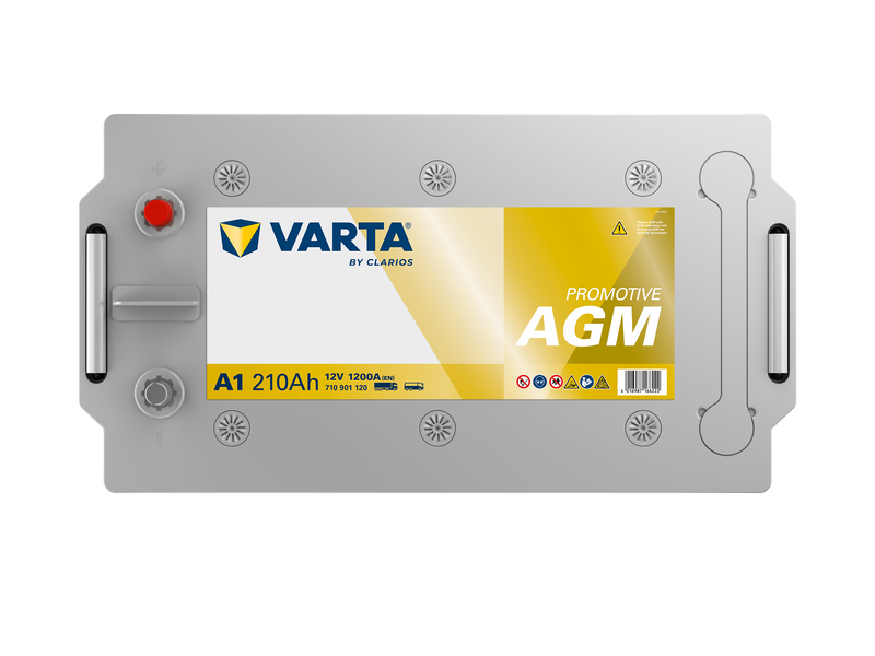 VARTA ProMotive AGM batteri 12V 210Ah A1-4