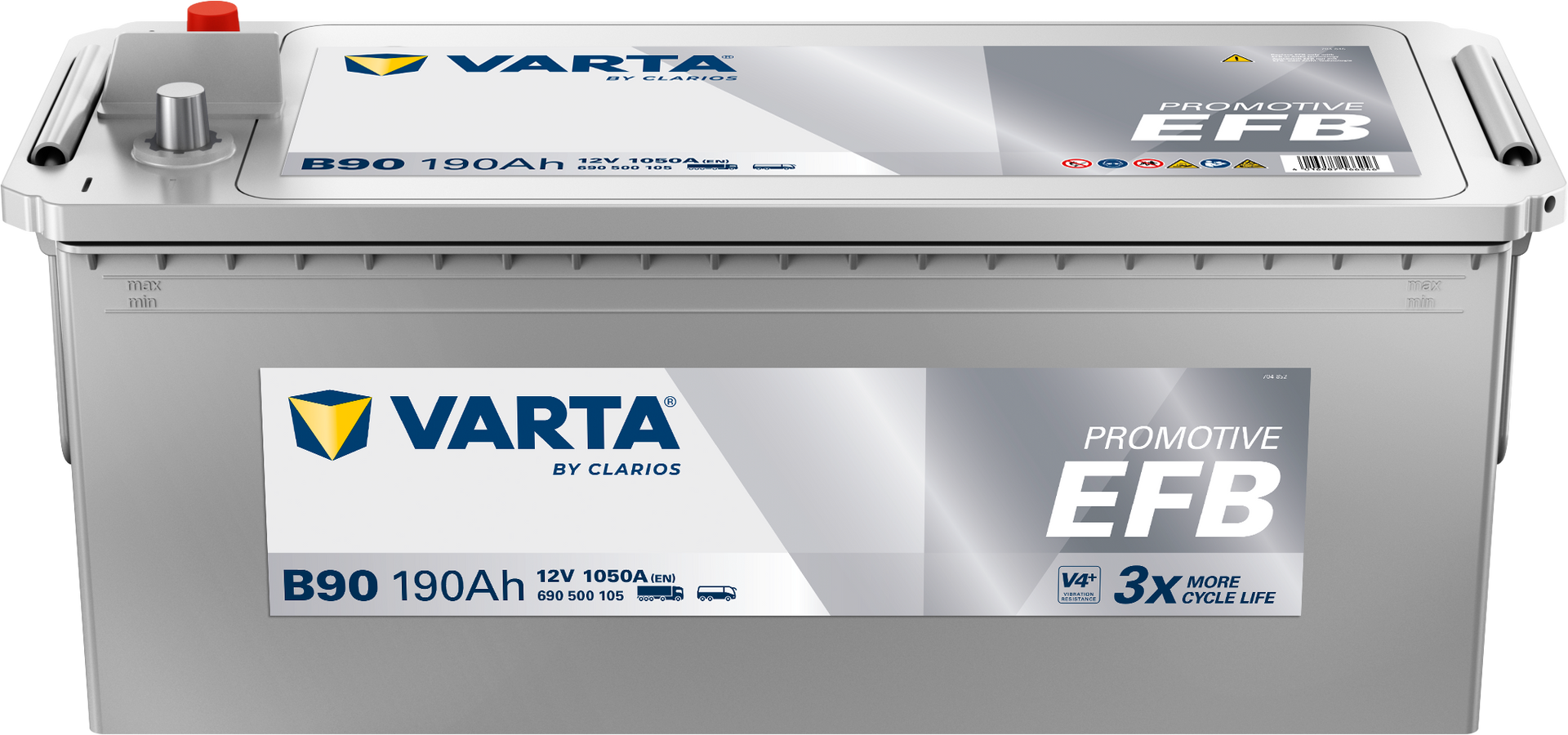 VARTA ProMotive EFB batteri 12V 190Ah B90