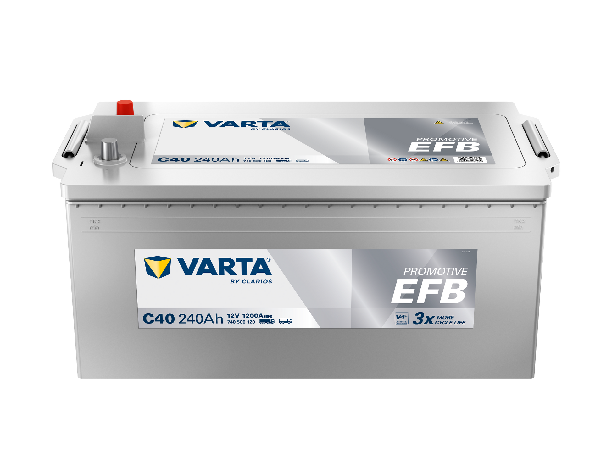 VARTA ProMotive EFB batteri 12V 240Ah C40-1