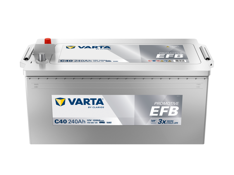 VARTA ProMotive EFB batteri 12V 240Ah C40-1