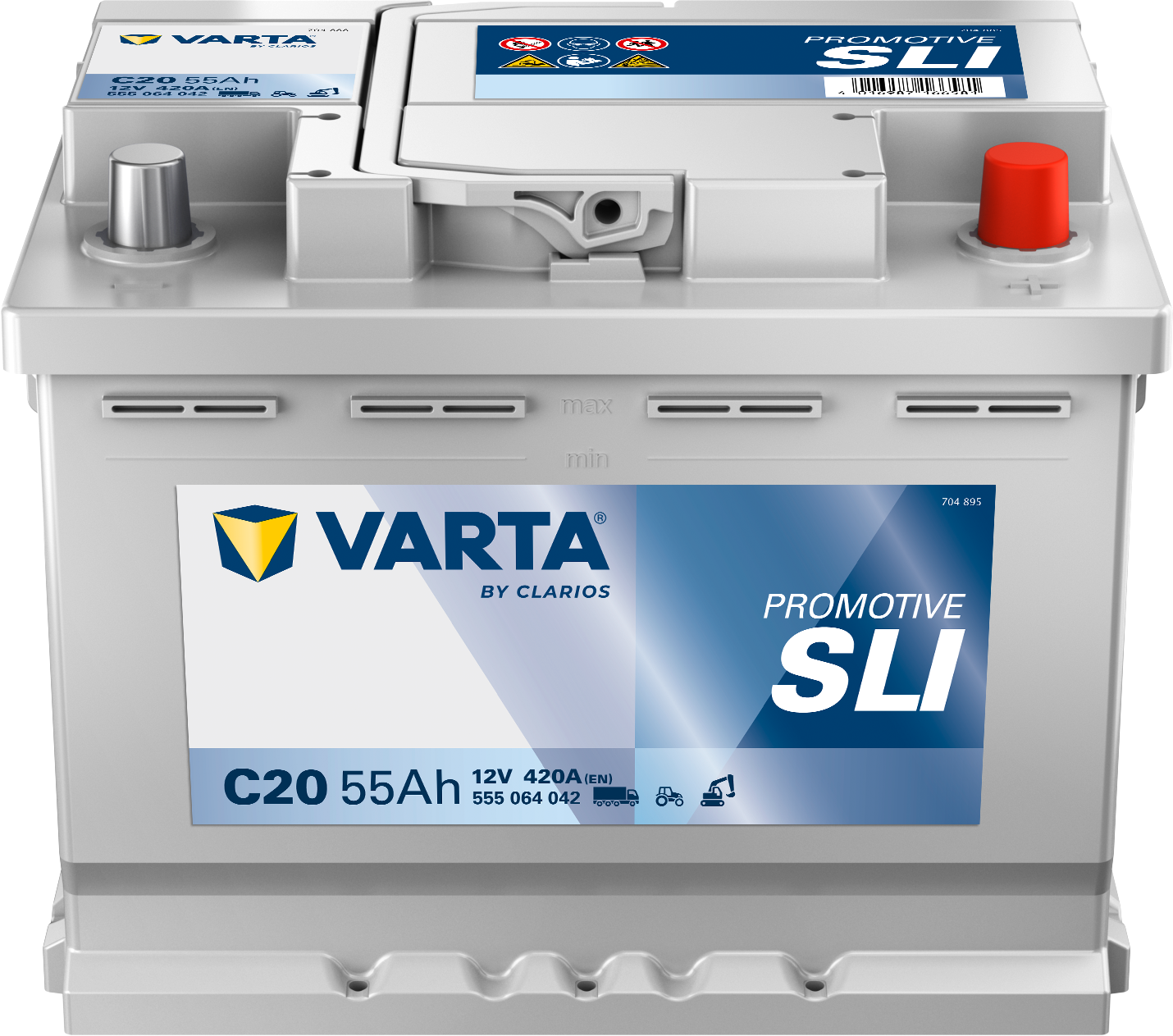 VARTA ProMotive SLI batteri 12V 55Ah C20-1