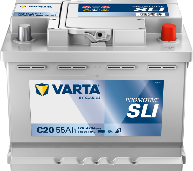 VARTA ProMotive SLI batteri 12V 55Ah C20-1