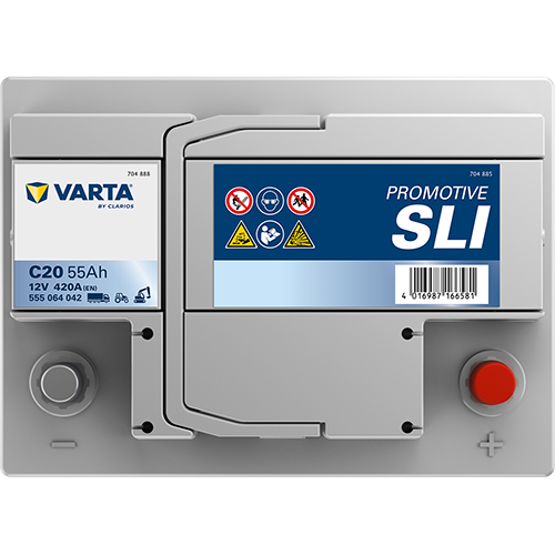 VARTA ProMotive SLI batteri 12V 55Ah C20-4