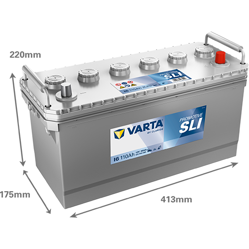 VARTA ProMotive SLI batteri 12V 110Ah I6-2