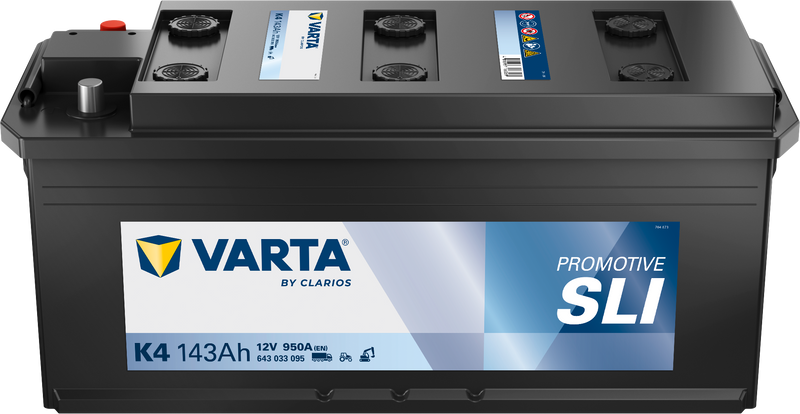VARTA ProMotive SLI batteri 12V 143Ah K4-1