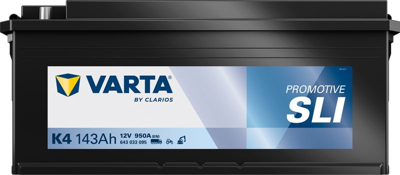 VARTA ProMotive SLI batteri 12V 143Ah K4-3