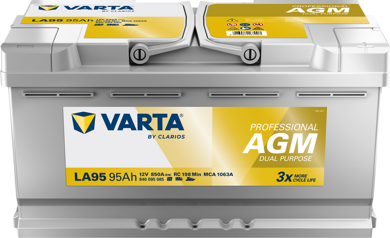 VARTA Professional Dual Purpose AGM batteri 12V 95Ah LA95-1