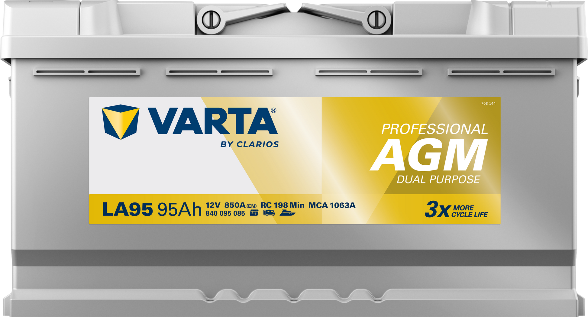 VARTA Professional Dual Purpose AGM batteri 12V 95Ah LA95-3
