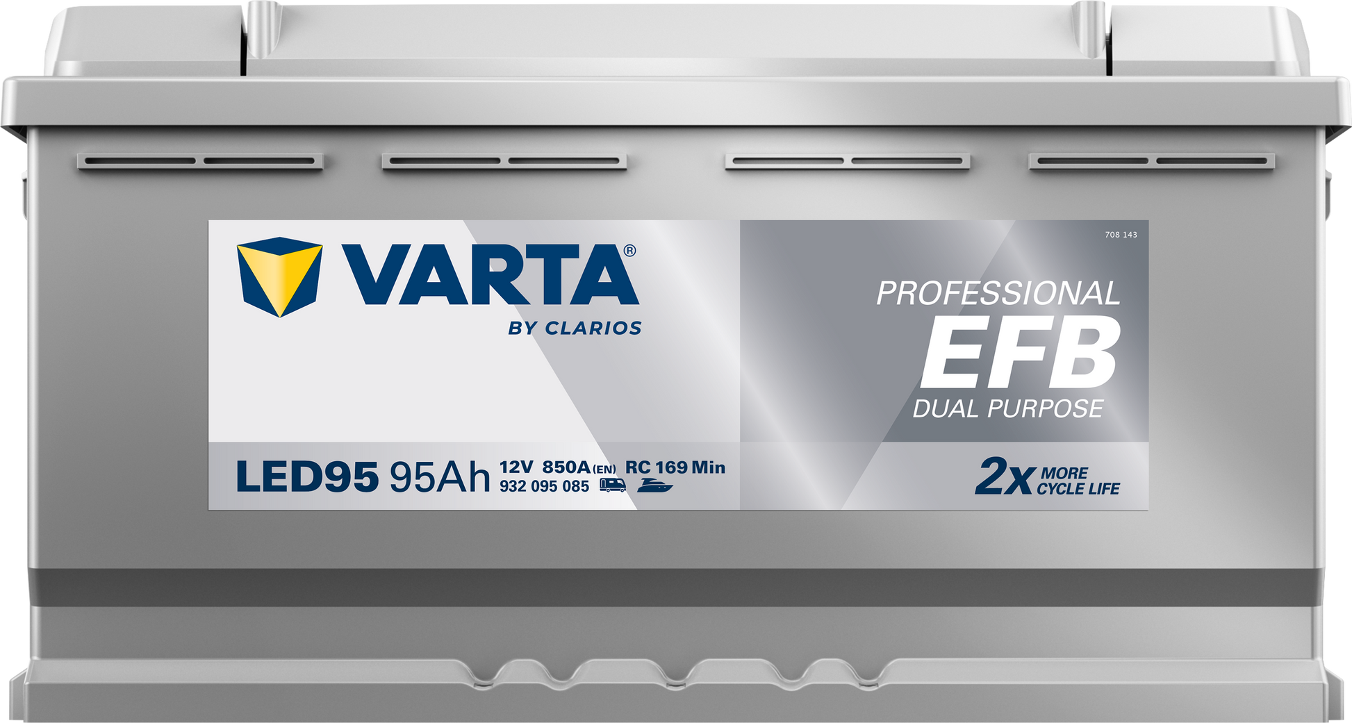 VARTA Professional Dual Purpose EFB batteri 12V 95Ah LED95-3