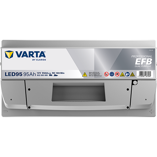 VARTA Professional Dual Purpose EFB batteri 12V 95Ah LED95-4