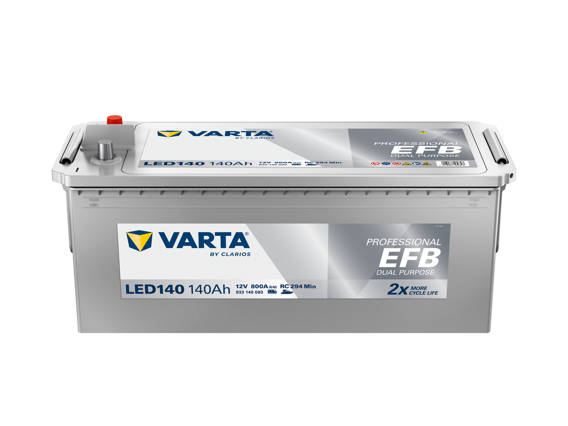 VARTA Professional Dual Purpose EFB batteri 12V 140Ah LED140-1