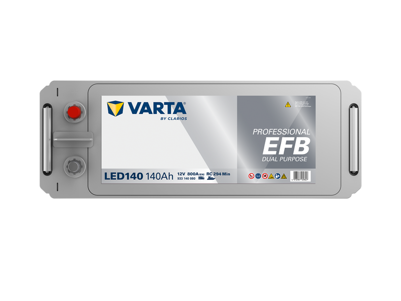 VARTA Professional Dual Purpose EFB batteri 12V 140Ah LED140-4