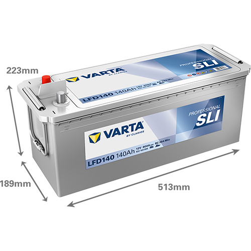 VARTA Professional Starter batteri 12V 140Ah LFD140