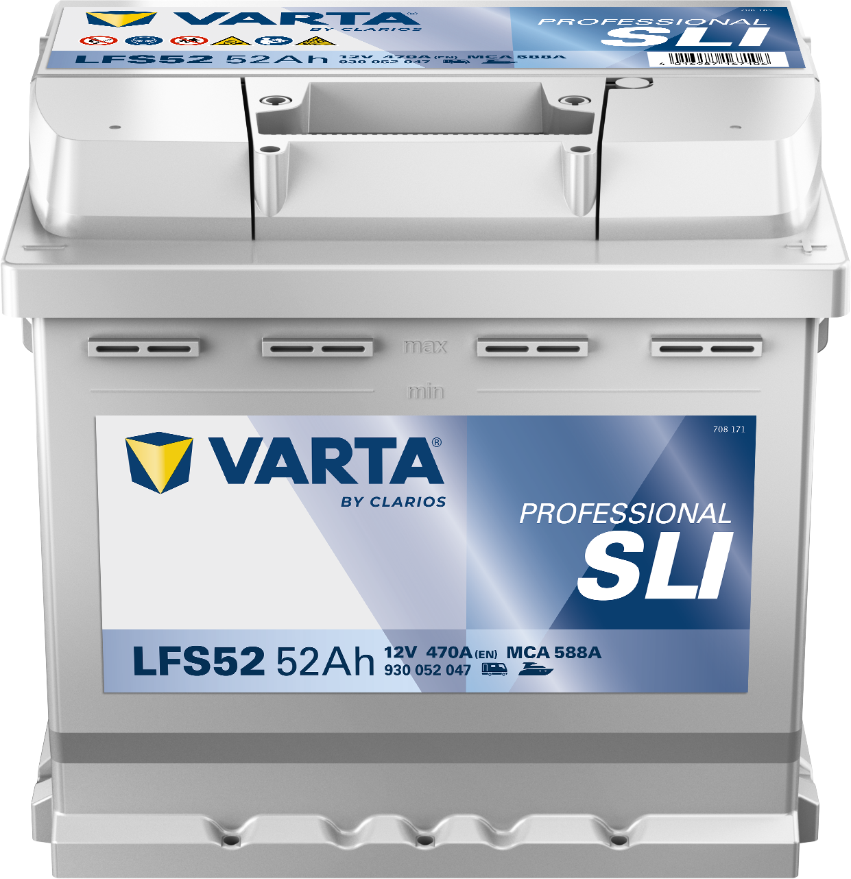 VARTA Professional Starter batteri 12V 52Ah LFS52-1