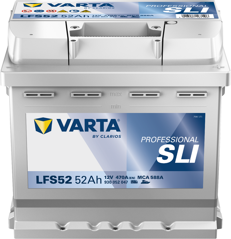 VARTA Professional Starter batteri 12V 52Ah LFS52-1