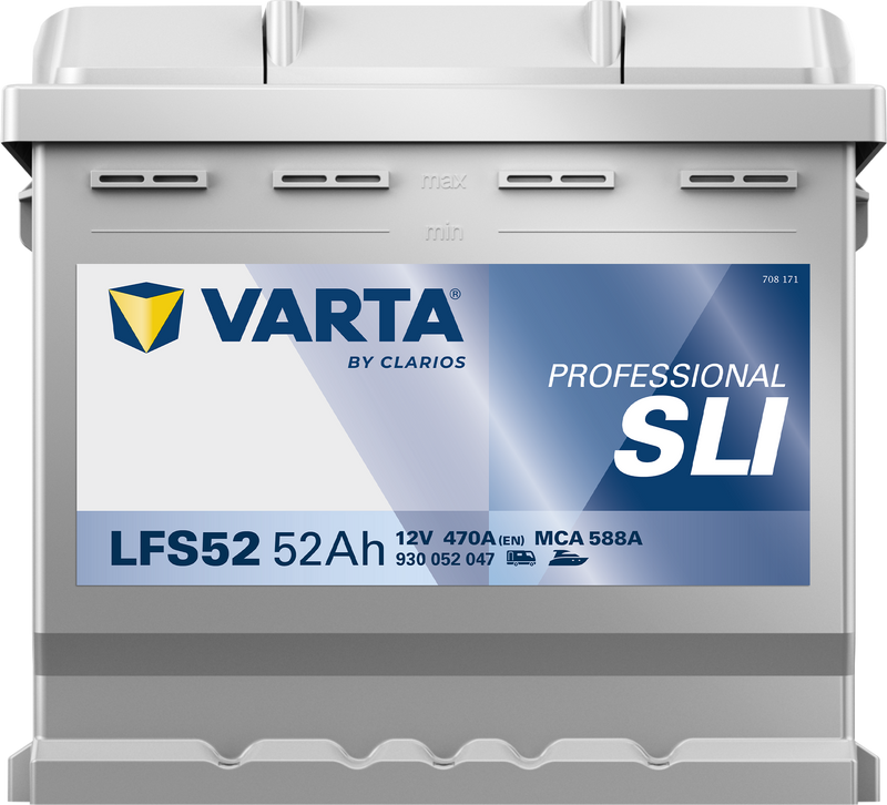 VARTA Professional Starter batteri 12V 52Ah LFS52-3