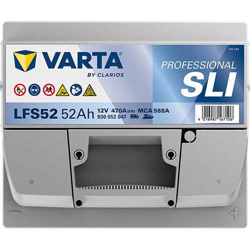VARTA Professional Starter batteri 12V 52Ah LFS52-4
