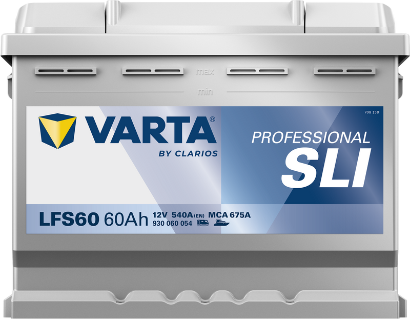 VARTA Professional Starter batteri 12V 60Ah LFS60-4