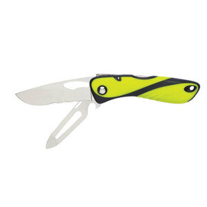 Wichard offshore kniv flouriserende/sort-1