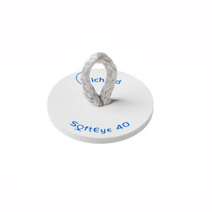 Wichard Stick-On Padeye 40 - Hvid-1