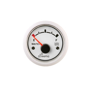 Wema Vand instrument Hvidt 0-190 ohm-1