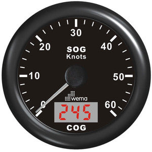 Wema Spedometer 60 kn Sort-1