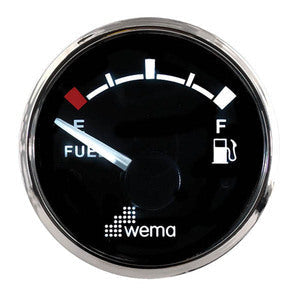 Wema Brændstof instrument Sort RF-1