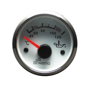 Wema Olietemp. instrument Hvidt RF-1