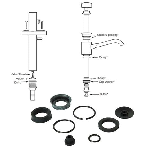 Whale AK0618 V-Pumpe Service Kit-1