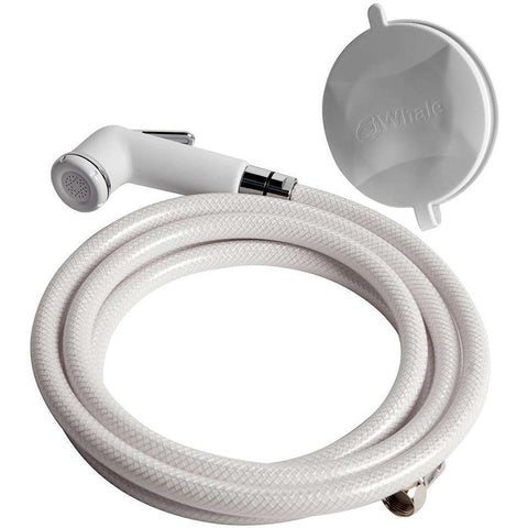 Whale RT3000 SwimN Rinse Compact Shower med dæksel 2,6m slange-1