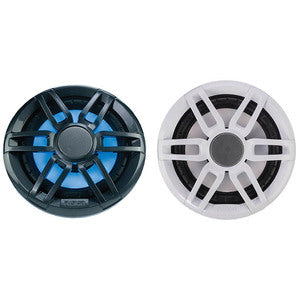 Fusion 10 XS Subwoofer LED Sports Gråt &amp; Hvid-1