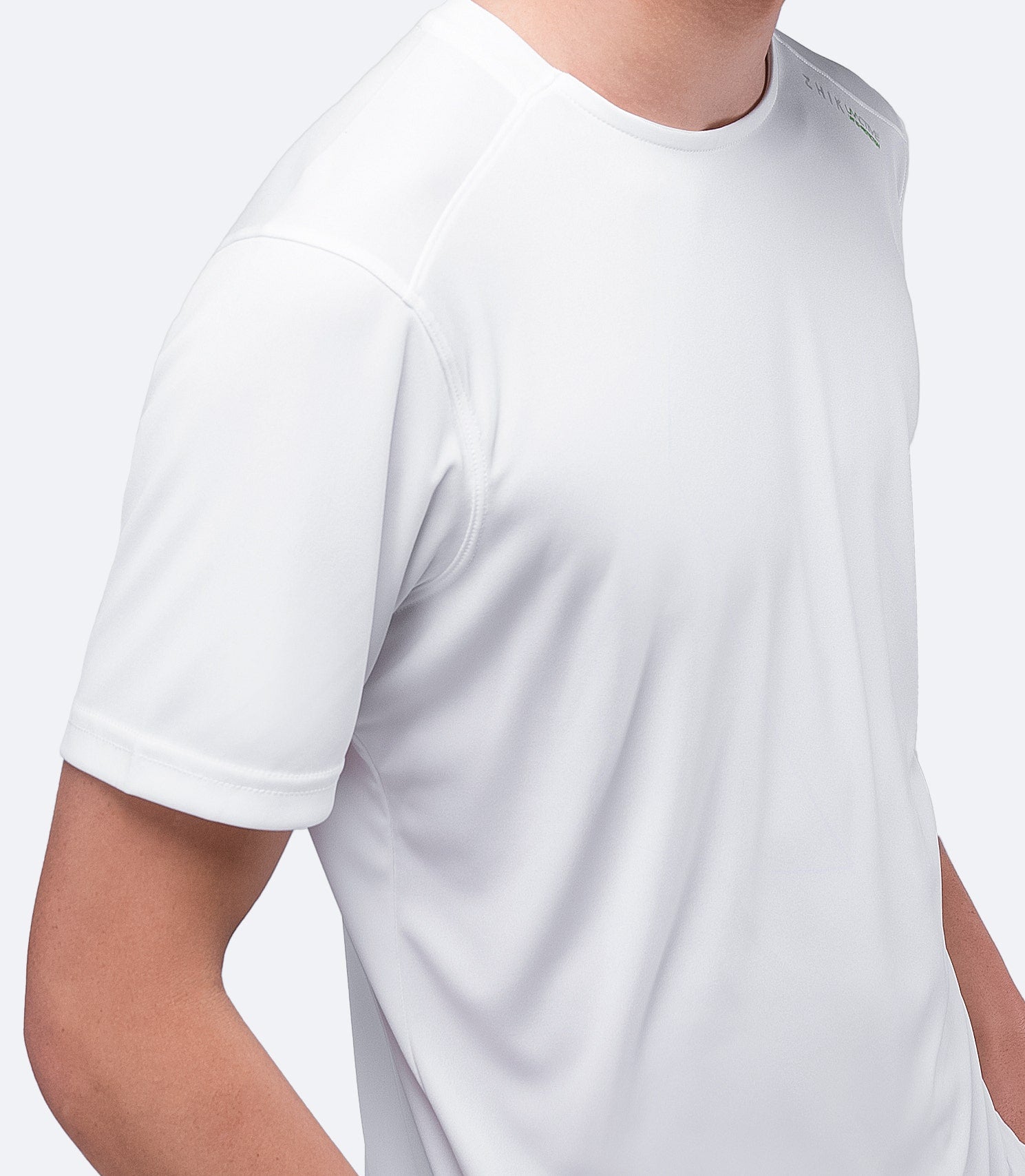Mens UVActive Short Sleeve Top - White-3