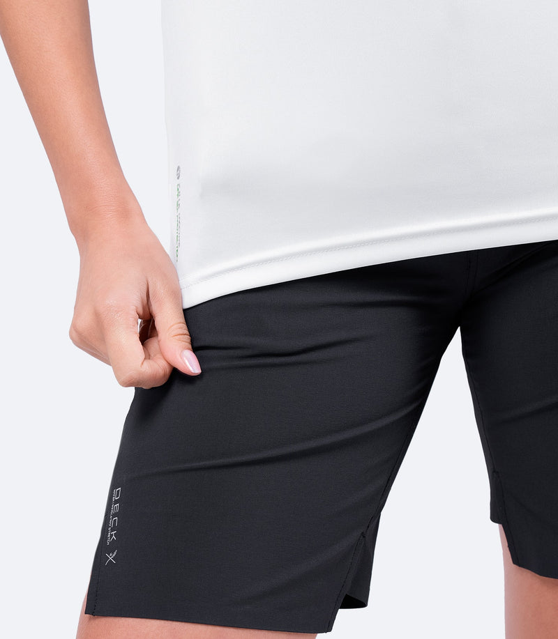Womens UVActive Short Sleeve Top - White-5