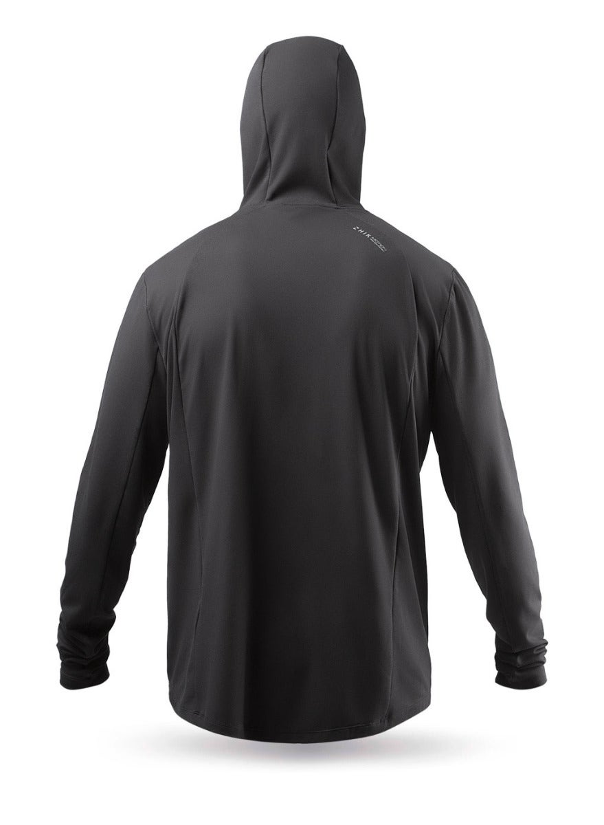Mens Black ZhikMotion Hooded Top-10