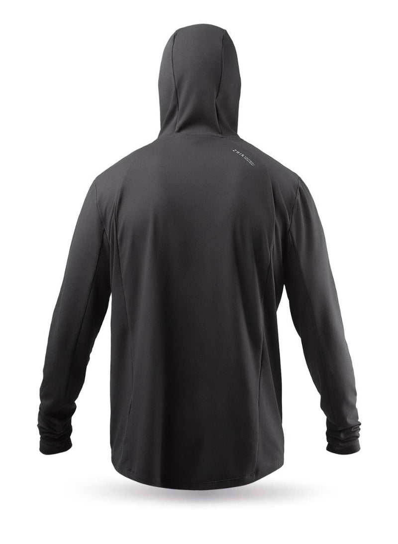 Mens Black ZhikMotion Hooded Top-10