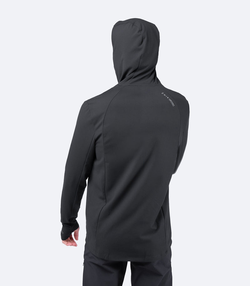 Mens Black ZhikMotion Hooded Top-3