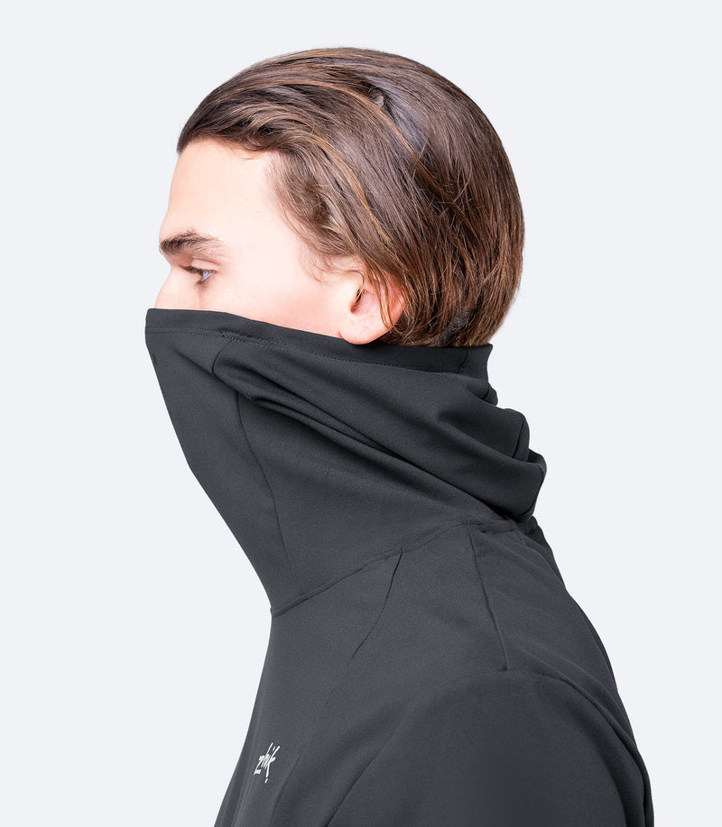 Mens Black ZhikMotion Hooded Top-5