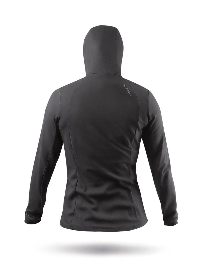 Womens Black ZhikMotion Hooded Top-6
