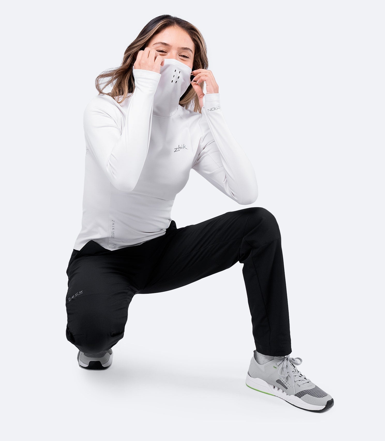Womens Platinum ZhikMotion Hooded Top-5