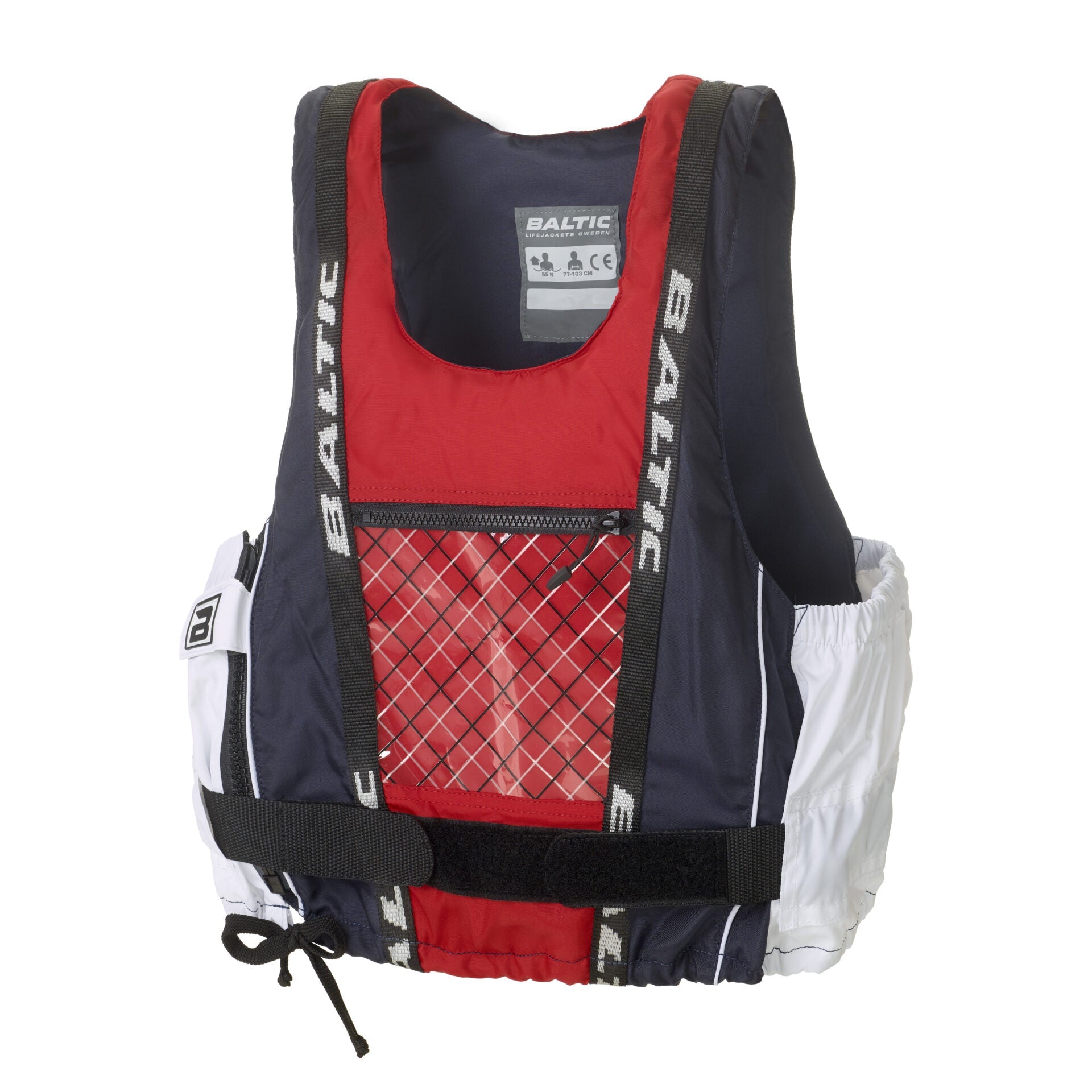 Dinghy Pro Jolle-, Kajak-, SUP vest Navy-Rød/Hvid BALTIC 5706-1