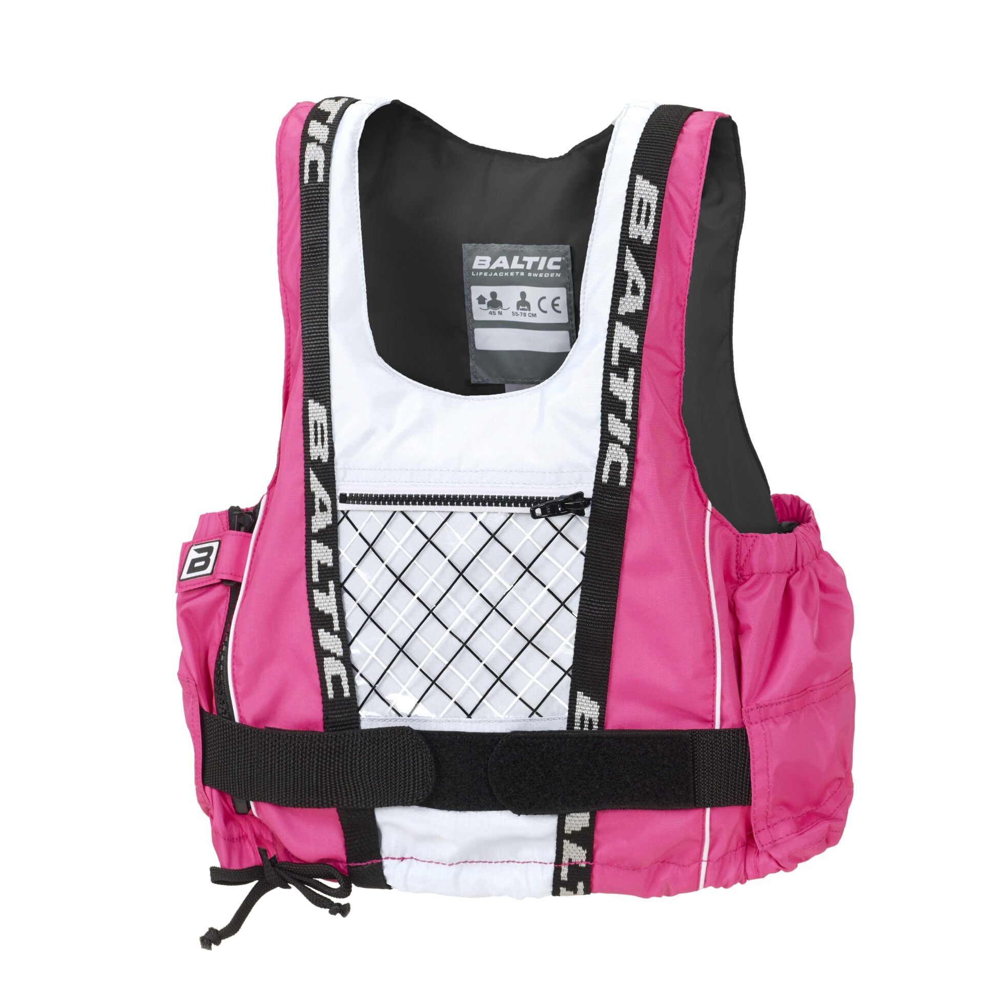 Dinghy Pro Jolle-, Kajak-, SUP vest Rosa-Hvid BALTIC 5709-1