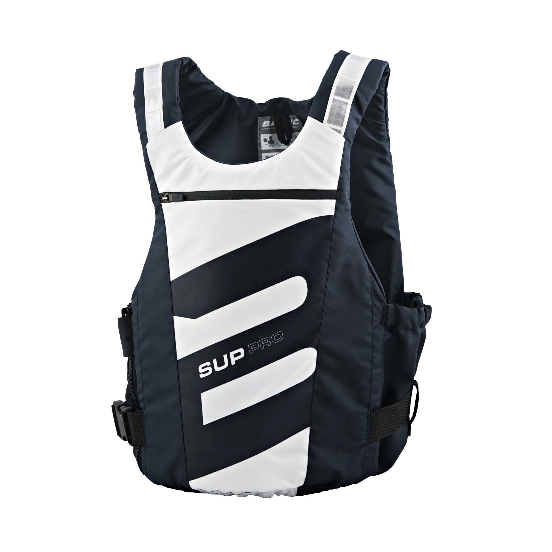 SUP Pro svømmevest Hvid-Navy BALTIC 5455